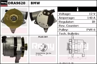 Генератор REMY DRA9620