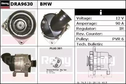 Генератор REMY DRA9630