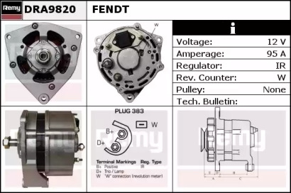 Генератор REMY DRA9820