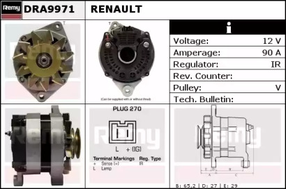 Генератор REMY DRA9971