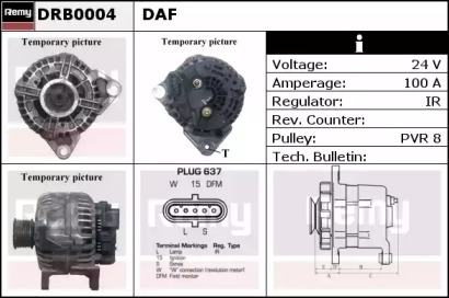 Генератор REMY DRB0004