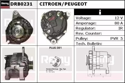 Генератор REMY DRB0231