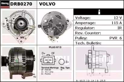 Генератор REMY DRB0270