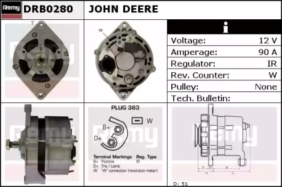 Генератор REMY DRB0280