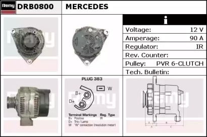 Генератор REMY DRB0800