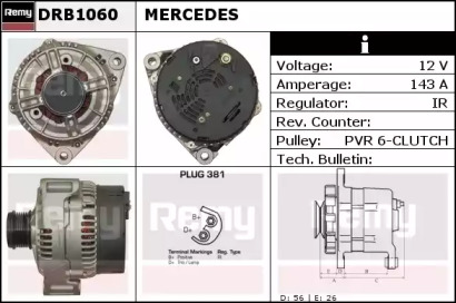 Генератор REMY DRB1060