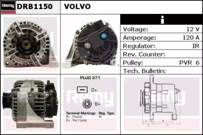 Генератор REMY DRB1150