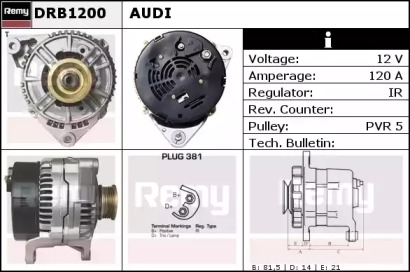 Генератор REMY DRB1200