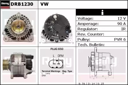 Генератор REMY DRB1230