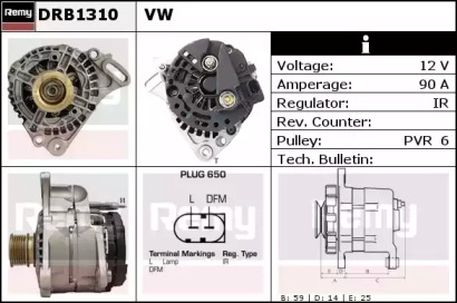 Генератор REMY DRB1310