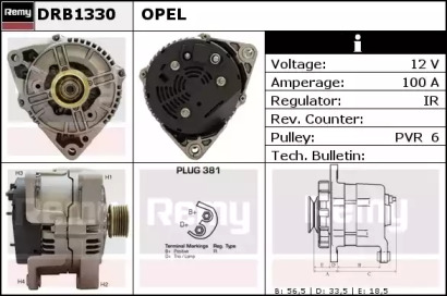 Генератор REMY DRB1330