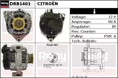 Генератор REMY DRB1401