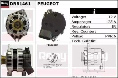 Генератор REMY DRB1461