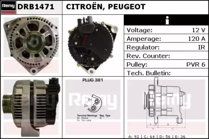 Генератор REMY DRB1471