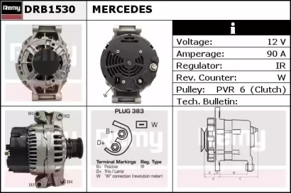 Генератор REMY DRB1530