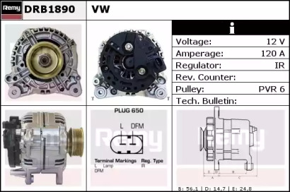 Генератор REMY DRB1890