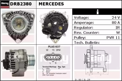 Генератор REMY DRB2380