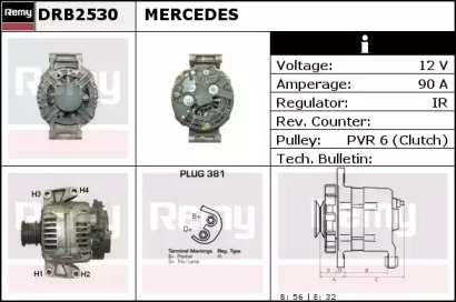 Генератор REMY DRB2530