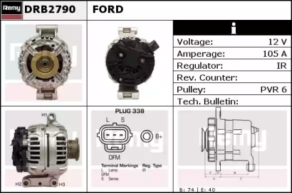 Генератор REMY DRB2790