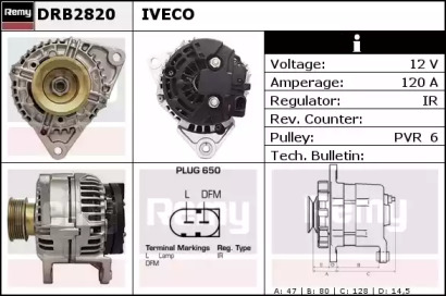 Генератор REMY DRB2820