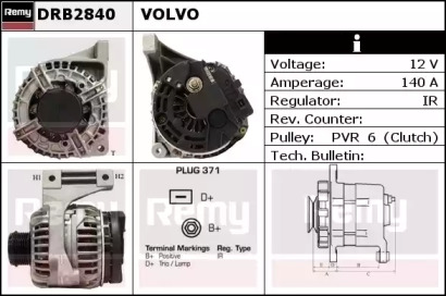 Генератор REMY DRB2840