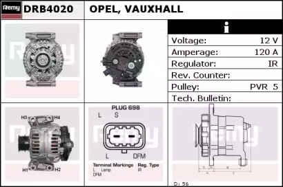 Генератор REMY DRB4020