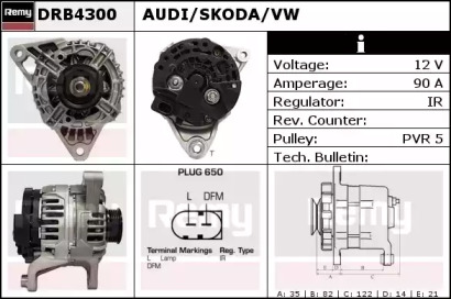 Генератор REMY DRB4300