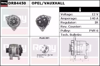 Генератор REMY DRB4450