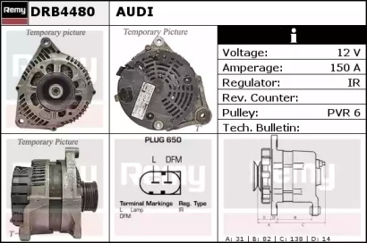 Генератор REMY DRB4480