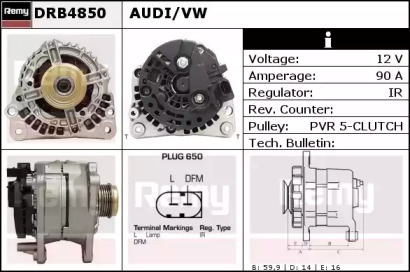 Генератор REMY DRB4850