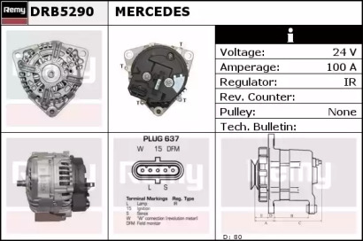 Генератор REMY DRB5290