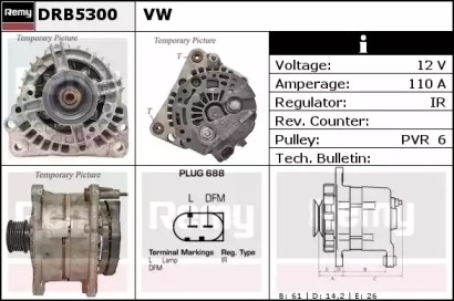 Генератор REMY DRB5300