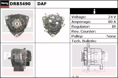 Генератор REMY DRB5490