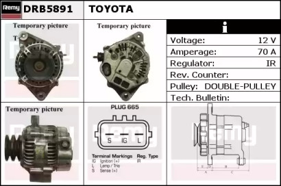 Генератор REMY DRB5891