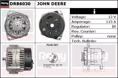 Генератор REMY DRB6030