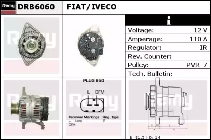 Генератор REMY DRB6060