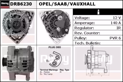 Генератор REMY DRB6230