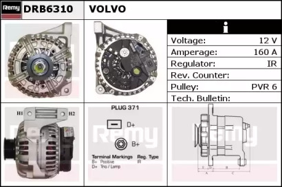 Генератор REMY DRB6310