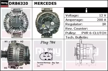 Генератор REMY DRB6320