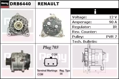 Генератор REMY DRB6440