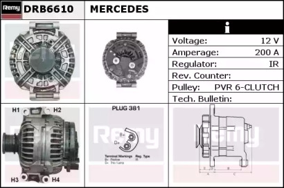 Генератор REMY DRB6610