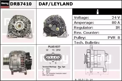 Генератор REMY DRB7410