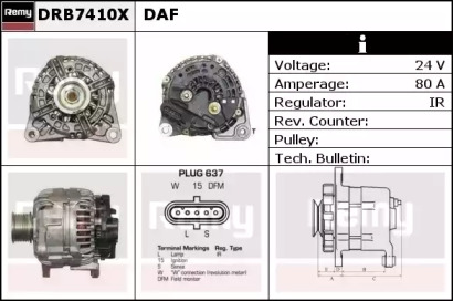 Генератор REMY DRB7410X