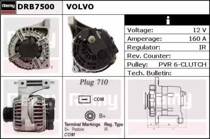 Генератор REMY DRB7500