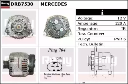 Генератор REMY DRB7530