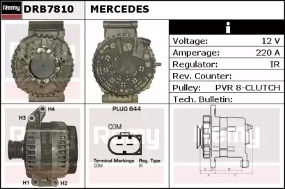 Генератор REMY DRB7810