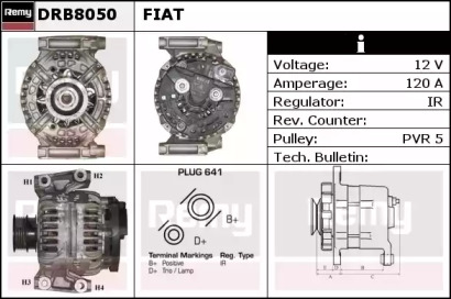 Генератор REMY DRB8050