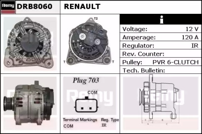 Генератор REMY DRB8060