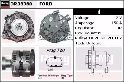 Генератор REMY DRB8380