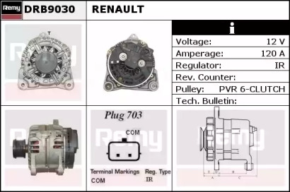 Генератор REMY DRB9030